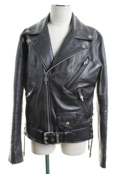 CHROME HEARTS（クロムハーツ）レザーアウターの古着・服飾アイテム