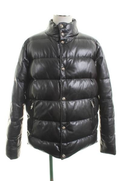 CHROME HEARTS（クロムハーツ）レザーダウン（ギャランティ・ ガーメント付き）の古着・服飾アイテム