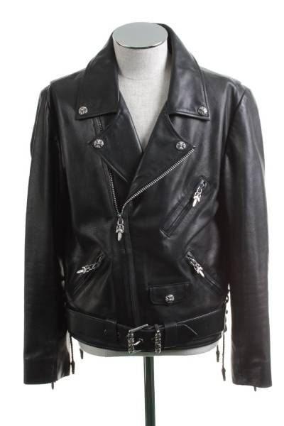 CHROME HEARTS（クロムハーツ）レザーアウターの古着・服飾アイテム