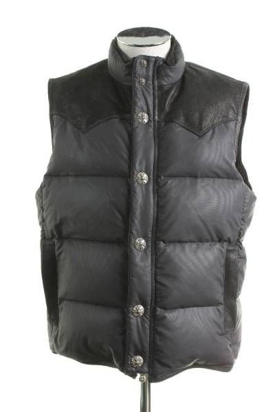 CHROME HEARTS（クロムハーツ）ダウンベスト (ギャンランティ・ガーメント付き）【冬物先行販売】の古着・服飾アイテム