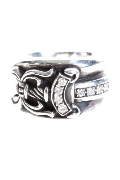 CHROME HEARTS（クロムハーツ）ダガーリング 純正パウ゛ェダイヤの古着・服飾アイテム