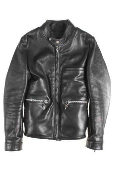 CHROME HEARTS（クロムハーツ）レザーアウターの古着・服飾アイテム