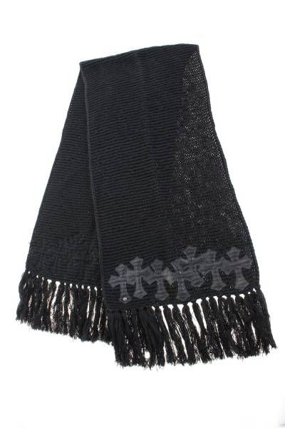 CHROME HEARTS（クロムハーツ）ストール・マフラー(ギャランティ付)の古着・服飾アイテム
