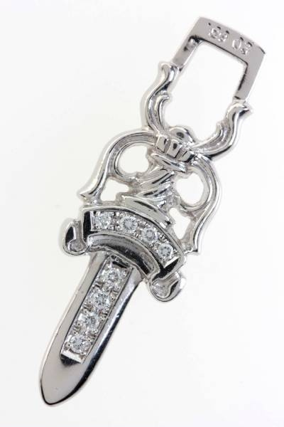 CHROME HEARTS（クロムハーツ）ペンダントトップ・ドッグタグ(袋・箱付)の古着・服飾アイテム