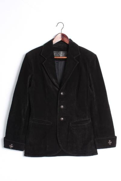 CHROME HEARTS（クロムハーツ）レザーアウターの古着・服飾アイテム