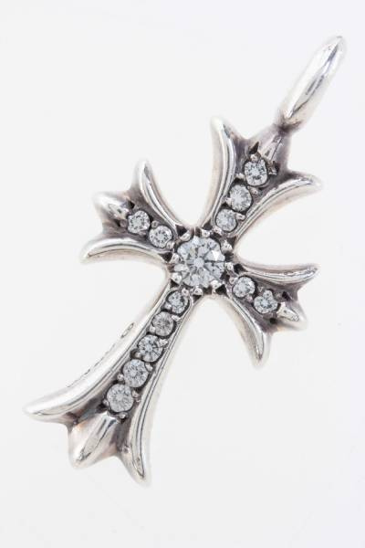 CHROME HEARTS（クロムハーツ）CHクロスファットパヴェダイヤ（ギャランティ付）【329】の古着・服飾アイテム