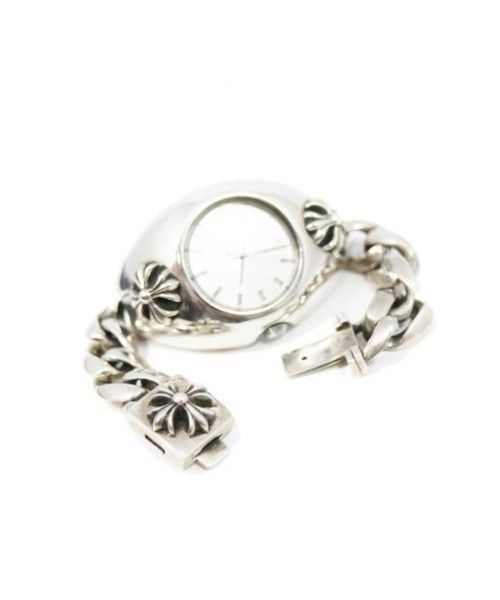 CHROME HEARTS（クロムハーツ）CHROME HEARTS (クロムハーツ) ROLEXカスタムウォッチ シルバーの古着・服飾アイテム