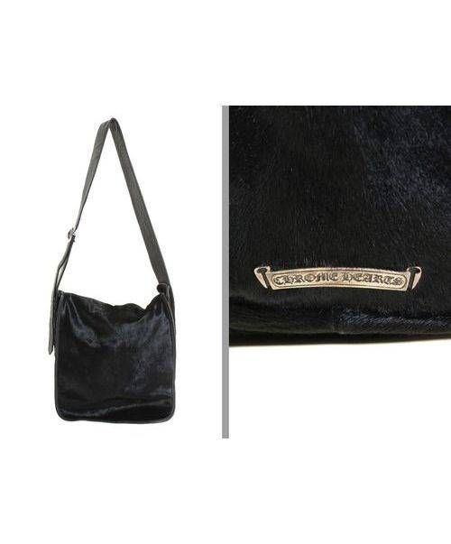 CHROME HEARTS（クロムハーツ）CHROME HEARTS(クロムハーツ) ショルダーバッグ ブラックの古着・服飾アイテム
