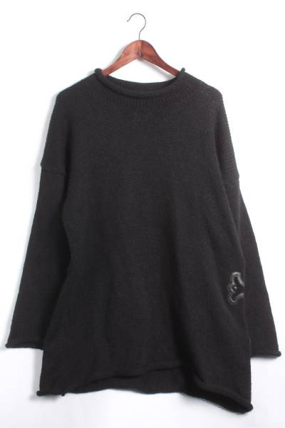 CHROME HEARTS（クロムハーツ）サイドフィリグリー付きアンゴラニットの古着・服飾アイテム