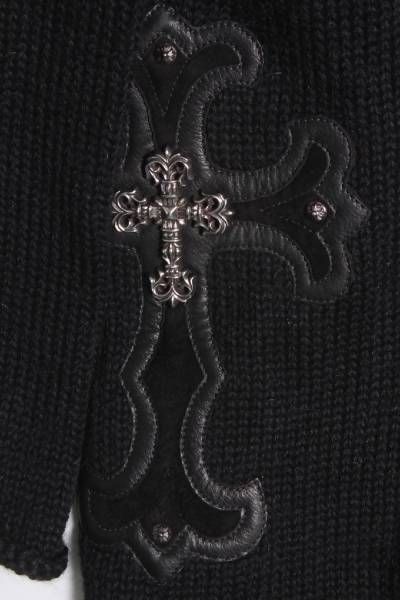 CHROME HEARTS（クロムハーツ）サイドフィリグリー付きアンゴラニットの古着・服飾アイテム