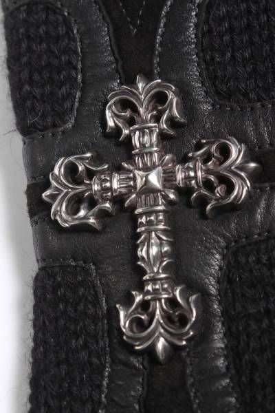CHROME HEARTS（クロムハーツ）サイドフィリグリー付きアンゴラニットの古着・服飾アイテム