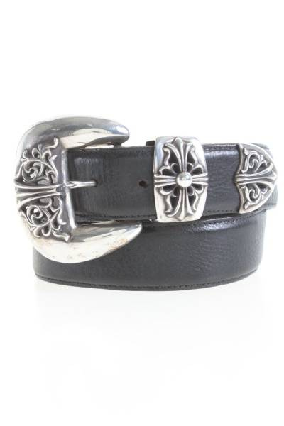 CHROME HEARTS（クロムハーツ）クラシック3PCレザーベルトの古着・服飾アイテム