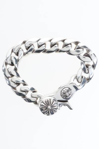 CHROME HEARTS（クロムハーツ）クラシックリンククリップブレスレットの古着・服飾アイテム