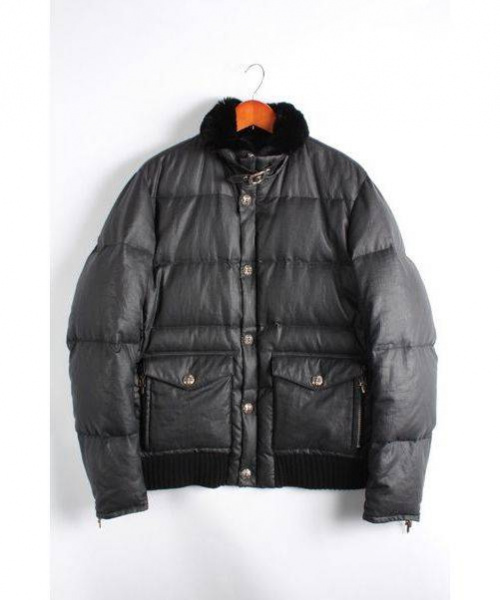 CHROME HEARTS（クロムハーツ）CHROME HEARTS（クロムハーツ） ダウンジャケット ブラック サイズXLの古着・服飾アイテム