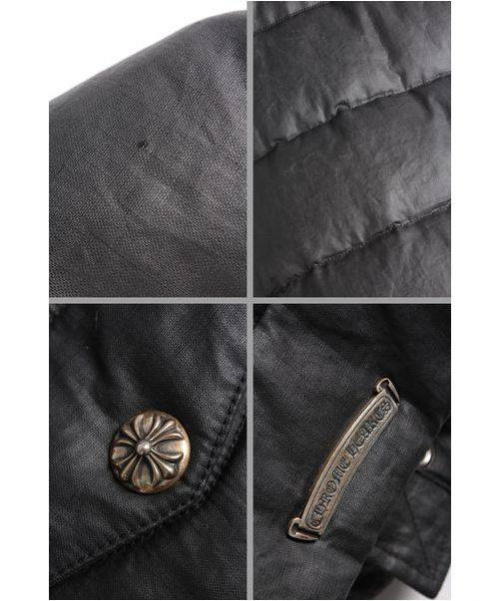CHROME HEARTS（クロムハーツ）CHROME HEARTS（クロムハーツ） ダウンジャケット ブラック サイズXLの古着・服飾アイテム