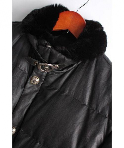 CHROME HEARTS（クロムハーツ）CHROME HEARTS（クロムハーツ） ダウンジャケット ブラック サイズXLの古着・服飾アイテム