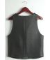 CHROME HEARTS（クロムハーツ） クラシック2Bレザーベスト ブラック サイズM：249000円