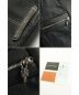 中古・古着 CHROME HEARTS（クロムハーツ） クラシック2Bレザーベスト ブラック サイズM：249000円