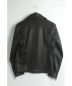 CHROME_HEARTS（クロムハーツ） BASIC MOTO レザーライダース ブラック サイズ表記なし(JVP S 相当)：548000円