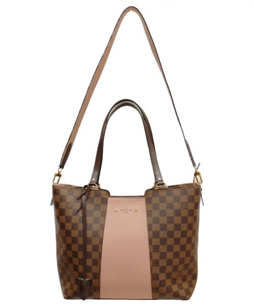 LOUIS VUITTON（ルイ ヴィトン）LOUIS VUITTON (ルイヴィトン) 2WAYジャージートートバッグ ブラウン×ピンク サイズ:-の古着・服飾アイテム