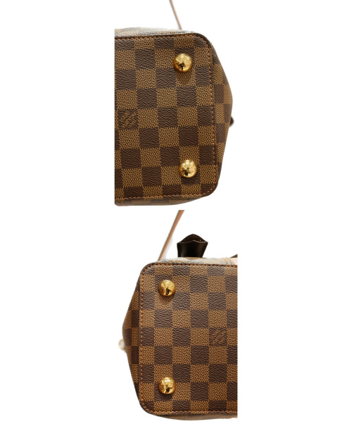 LOUIS VUITTON（ルイ ヴィトン）LOUIS VUITTON (ルイヴィトン) 2WAYジャージートートバッグ ブラウン×ピンク サイズ:-の古着・服飾アイテム
