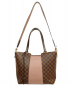 LOUIS VUITTON (ルイヴィトン) 2WAYジャージートートバッグ ブラウン×ピンク サイズ:-：188000円