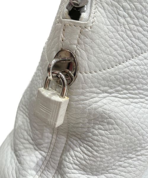 HERMES（エルメス）HERMES (エルメス) ボリード35 ホワイト サイズ:35の古着・服飾アイテム