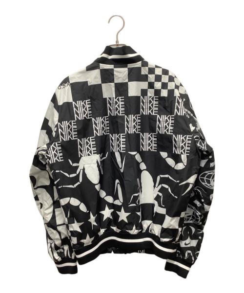 NIKE（ナイキ）NIKE (ナイキ) ナイロンジャケット ブラック×ホワイト サイズ:SIZE Sの古着・服飾アイテム