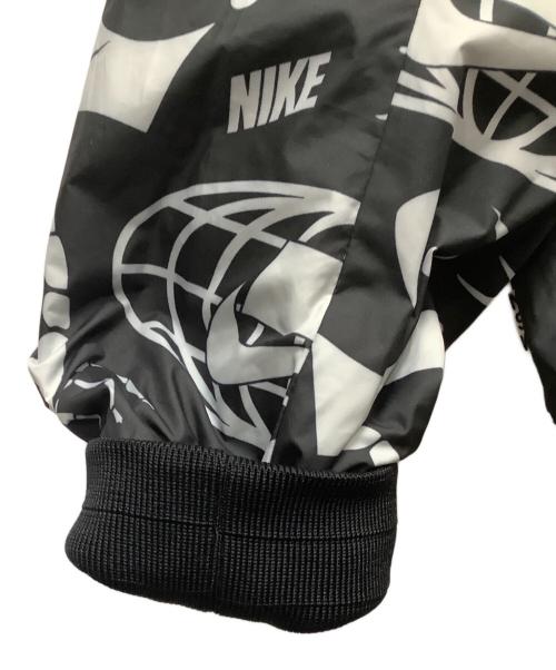 NIKE（ナイキ）NIKE (ナイキ) ナイロンジャケット ブラック×ホワイト サイズ:SIZE Sの古着・服飾アイテム