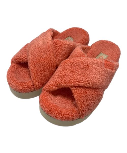 UGG（アグ）UGG (アグ) ファーサンダル ピンク サイズ:23の古着・服飾アイテム