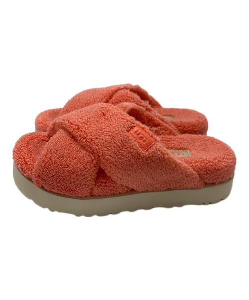 UGG（アグ）UGG (アグ) ファーサンダル ピンク サイズ:23の古着・服飾アイテム