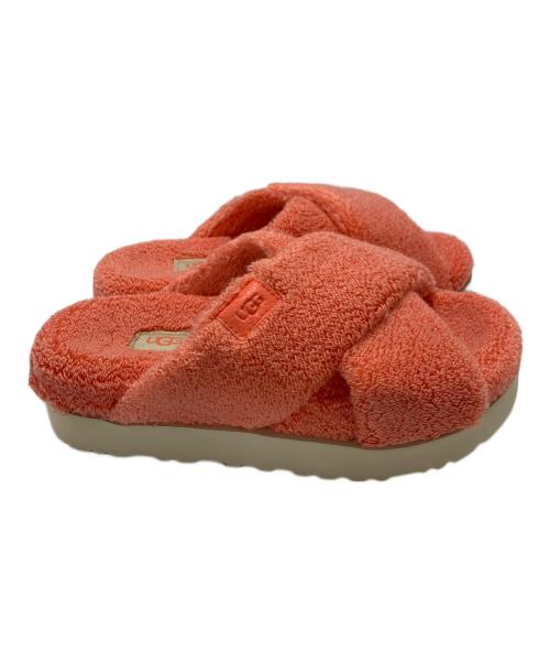 UGG（アグ）UGG (アグ) ファーサンダル ピンク サイズ:23の古着・服飾アイテム