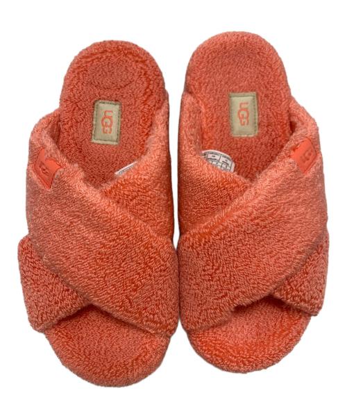 UGG（アグ）UGG (アグ) ファーサンダル ピンク サイズ:23の古着・服飾アイテム