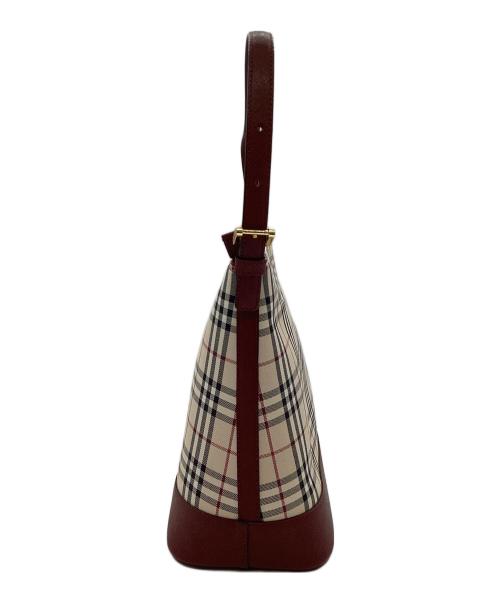 BURBERRY（バーバリー）BURBERRY (バーバリー) ショルダーバッグ エンジチェック柄の古着・服飾アイテム