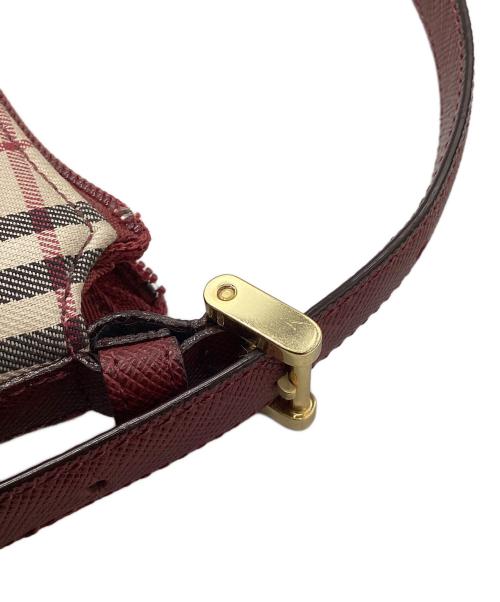 BURBERRY（バーバリー）BURBERRY (バーバリー) ショルダーバッグ エンジチェック柄の古着・服飾アイテム