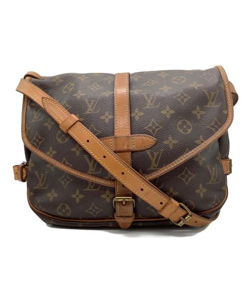 LOUIS VUITTON（ルイ ヴィトン）LOUIS VUITTON (ルイ ヴィトン) モノグラム　ソミュール30　ショルダーバッグ ブラウンの古着・服飾アイテム