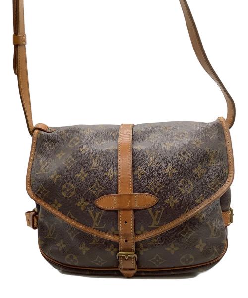 LOUIS VUITTON（ルイ ヴィトン）LOUIS VUITTON (ルイ ヴィトン) モノグラム　ソミュール30　ショルダーバッグ ブラウンの古着・服飾アイテム
