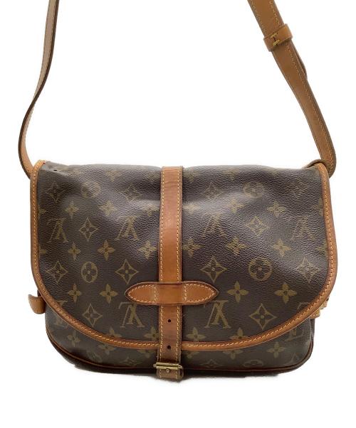 LOUIS VUITTON（ルイ ヴィトン）LOUIS VUITTON (ルイ ヴィトン) モノグラム　ソミュール30　ショルダーバッグ ブラウンの古着・服飾アイテム
