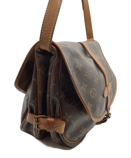 LOUIS VUITTON（ルイ ヴィトン）LOUIS VUITTON (ルイ ヴィトン) モノグラム　ソミュール30　ショルダーバッグ ブラウンの古着・服飾アイテム