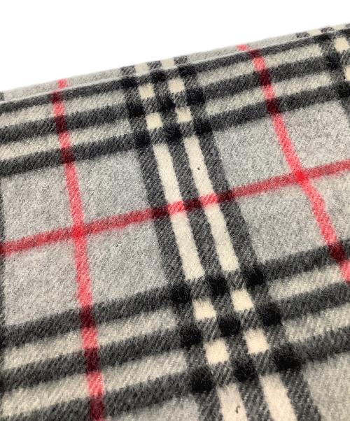 Burberry's（バーバリーズ）Burberry's (バーバリーズ) マフラー ブラウン×グレーの古着・服飾アイテム