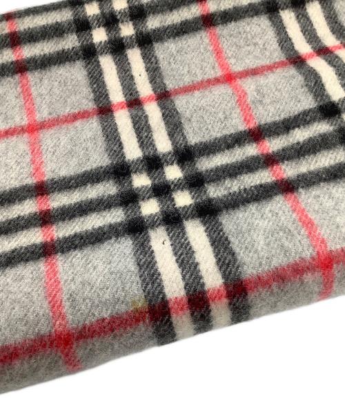 Burberry's（バーバリーズ）Burberry's (バーバリーズ) マフラー ブラウン×グレーの古着・服飾アイテム