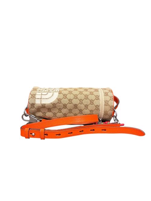 GUCCI（グッチ）GUCCI (グッチ) THE NORTH FACE (ザ ノース フェイス) 2WAYバッグ ベージュの古着・服飾アイテム