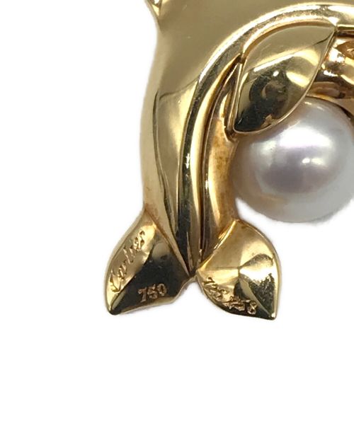 Cartier（カルティエ）Cartier (カルティエ) イルカモチーフペンダントトップ サイズ:‐の古着・服飾アイテム