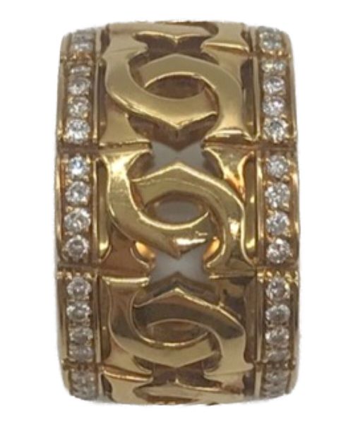 Cartier（カルティエ）Cartier (カルティエ) エンブレムK18ダイヤモンドリング サイズ:13.5号の古着・服飾アイテム