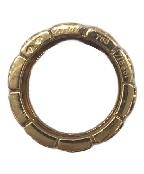 Cartier（カルティエ）Cartier (カルティエ) エンブレムK18ダイヤモンドリング サイズ:13.5号の古着・服飾アイテム