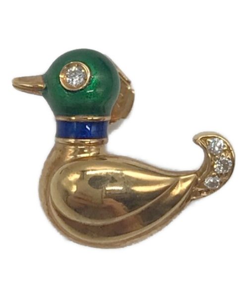 Cartier（カルティエ）Cartier (カルティエ) カモモチーフK18ピン サイズ:‐の古着・服飾アイテム