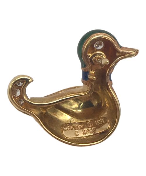 Cartier（カルティエ）Cartier (カルティエ) カモモチーフK18ピン サイズ:‐の古着・服飾アイテム