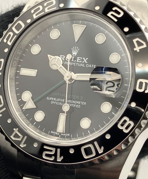 ROLEX（ロレックス）ROLEX (ロレックス) GMTマスターII サイズ:40mmの古着・服飾アイテム