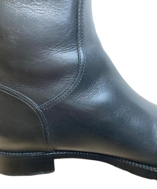 Christian Dior（クリスチャン ディオール）Christian Dior (クリスチャン ディオール) レザーロングブーツ ブラック サイズ:36.5の古着・服飾アイテム