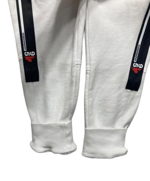 DSQUARED2（ディースクエアード）DSQUARED2 (ディースクエアード) スウェットパンツ ホワイト サイズ:xxsの古着・服飾アイテム